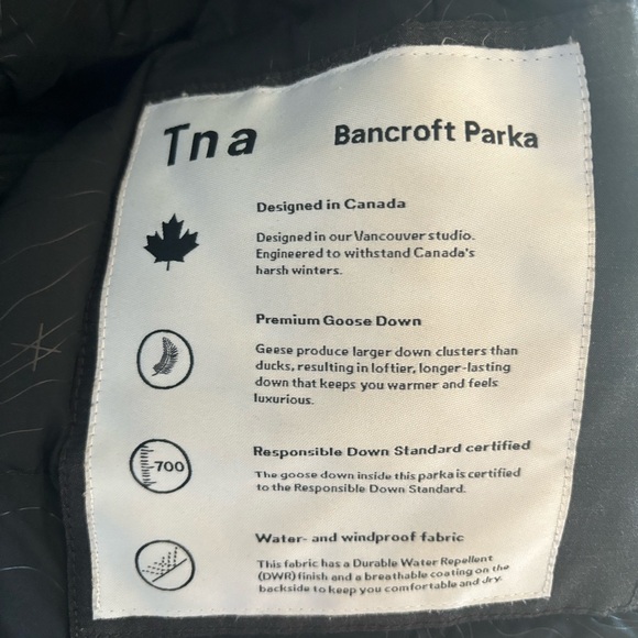 TNA (Aritzia) Bancroft Parka - Picture 4 of 5